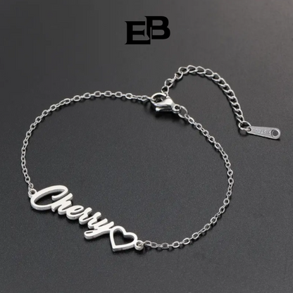 Custom Name Bracelet - Pure 925 Silver