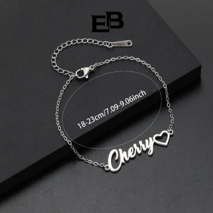 Custom Name Bracelet - Pure 925 Silver
