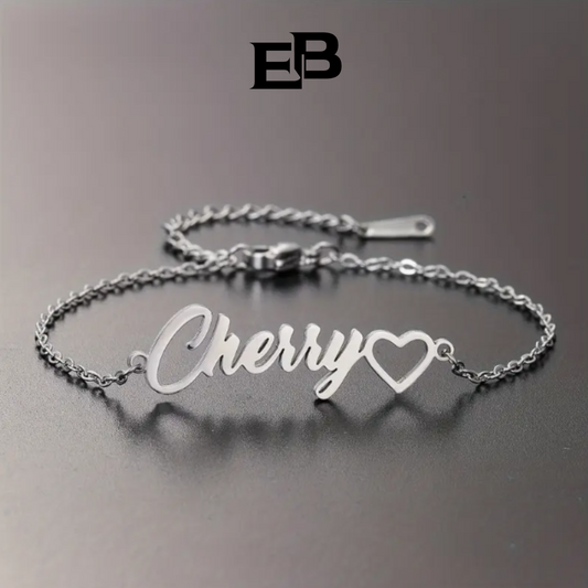 Custom Name Bracelet - Pure 925 Silver
